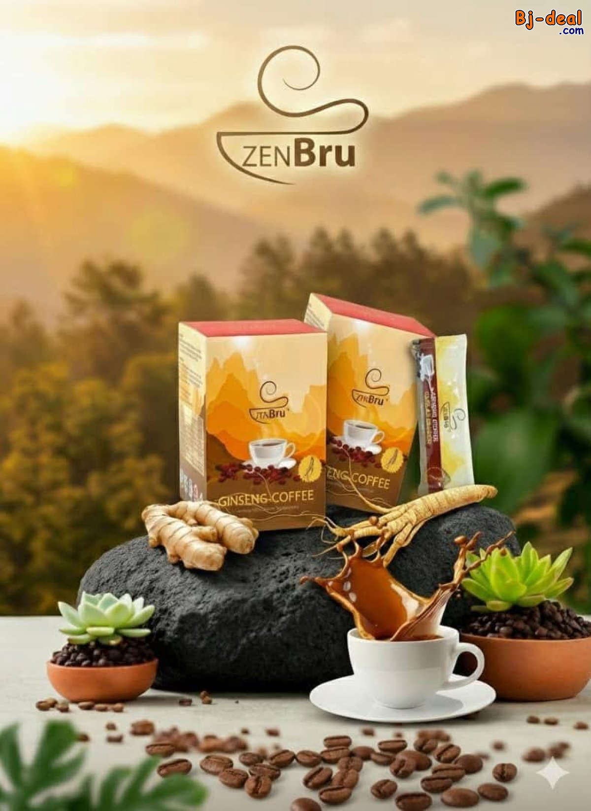 Main image of CAFE ZENBRU AU GINSENG ET GINGEMBRE