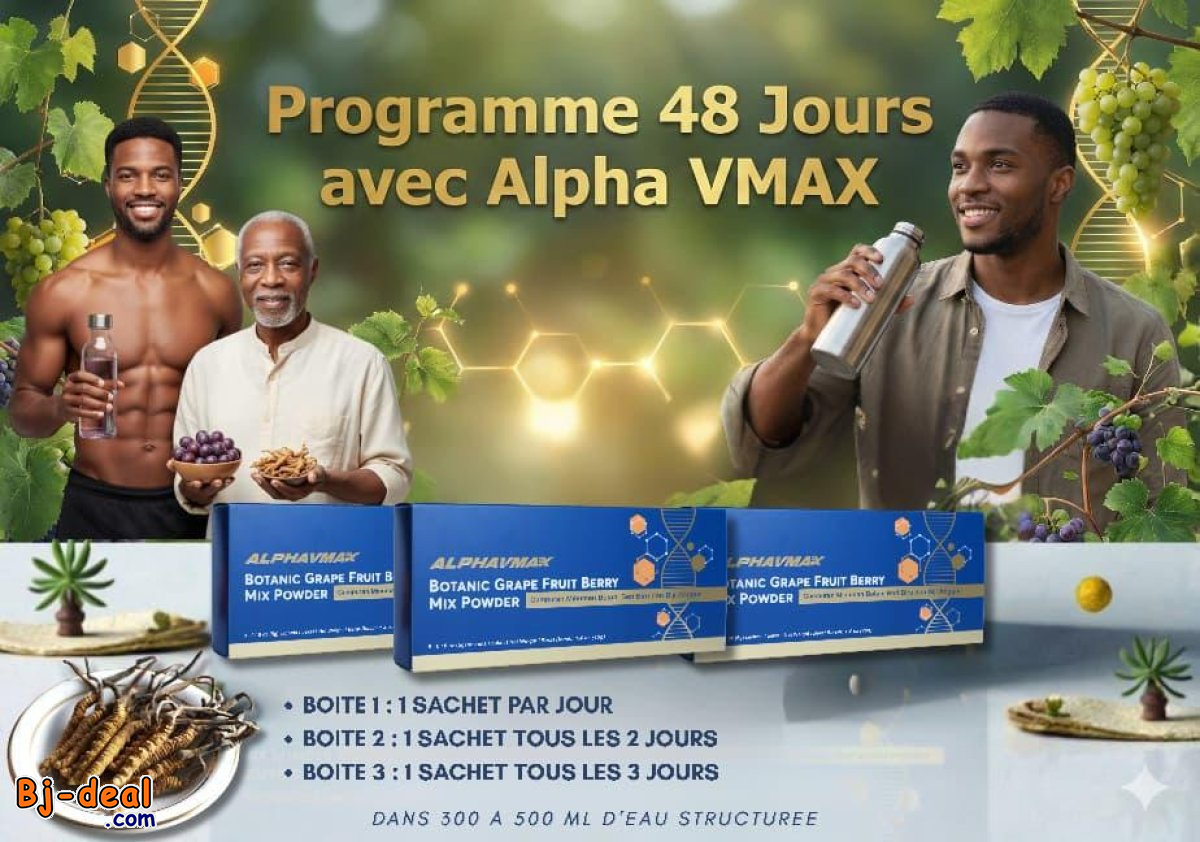 Main image of ALPHAVMAX BOISSON NATURELLE POUR LES HOMMES