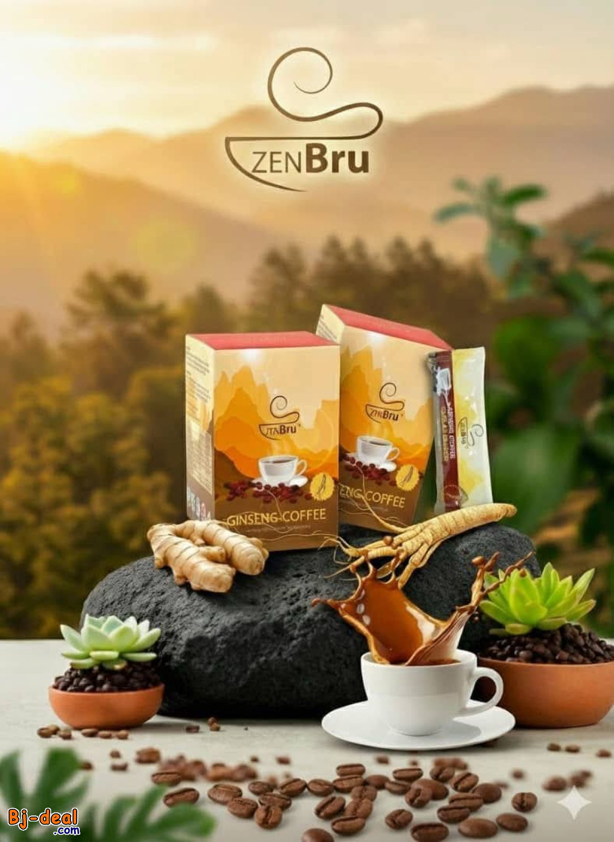 Main image of CAFE ZENBRU AU GINSENG ET GINGEMBRE