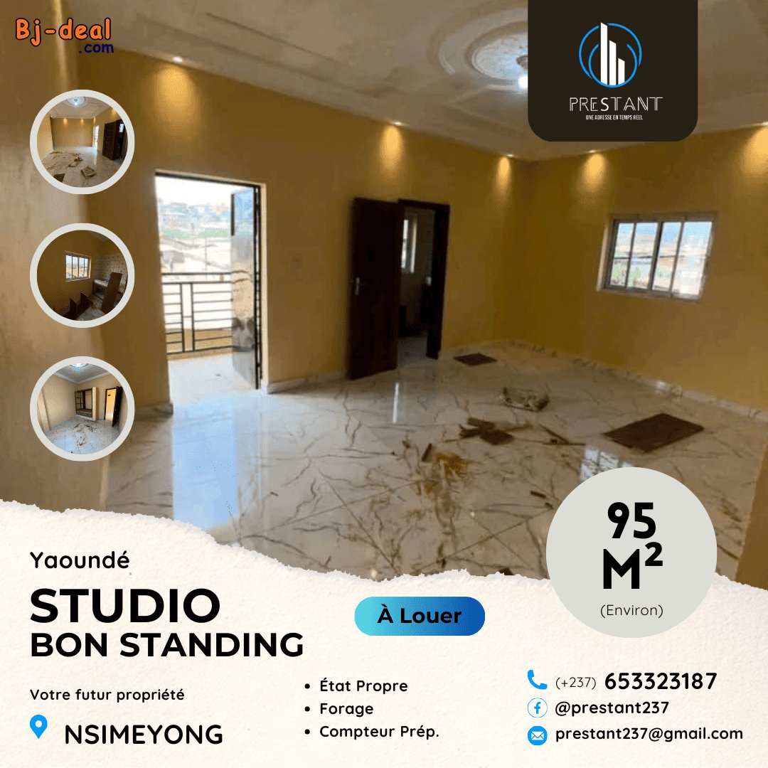 Main image of Magnifique Studio Bon Standing à louer à Nsimeyong