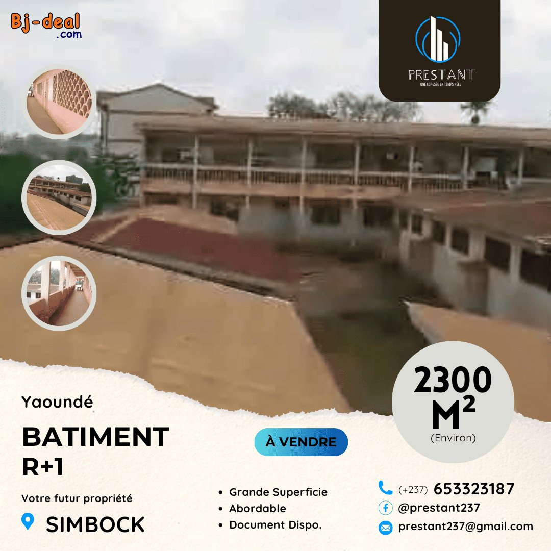 Main image of Bâtiment R+1 d École Primaire à vendre Simbock