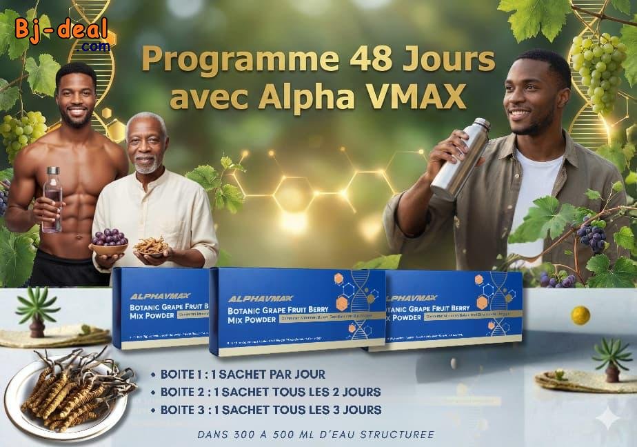 Main image of ALPHAVMAX BOISSON NATURELLE POUR LES HOMMES