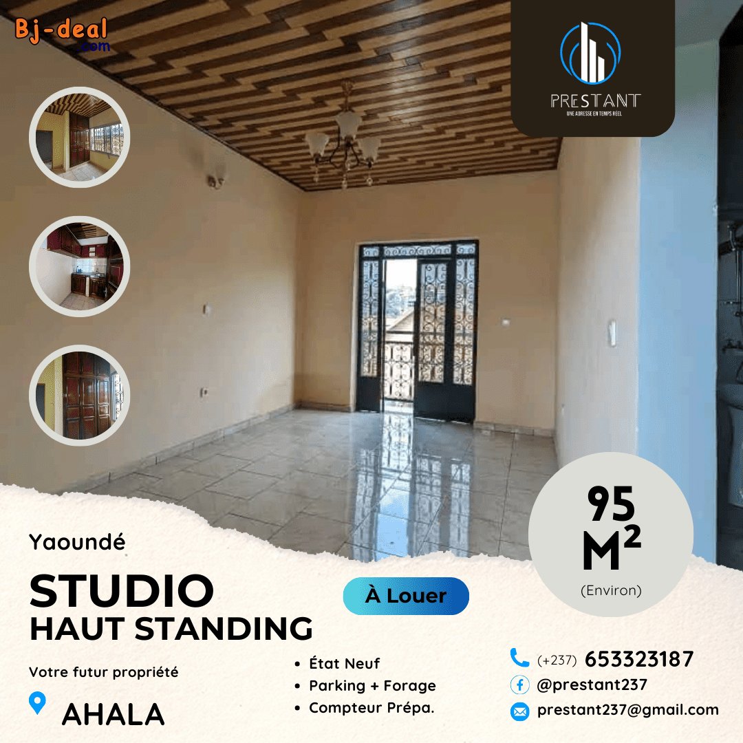 Main image of Studio Haut Standing à louer à Ahala