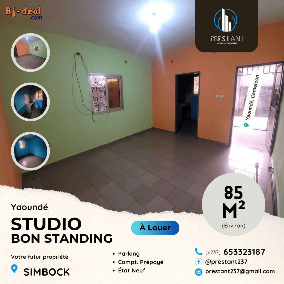 Main image of Joli Studio Bon Standing Neuf à louer à Simbock