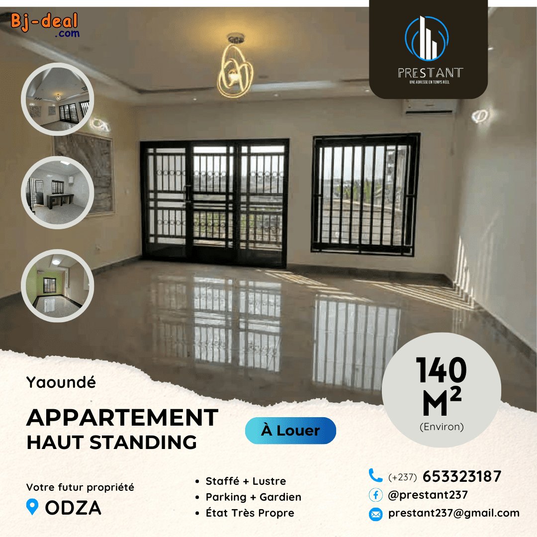 Image principale de Magnifique Appartement Haut Standing à louer à Odza