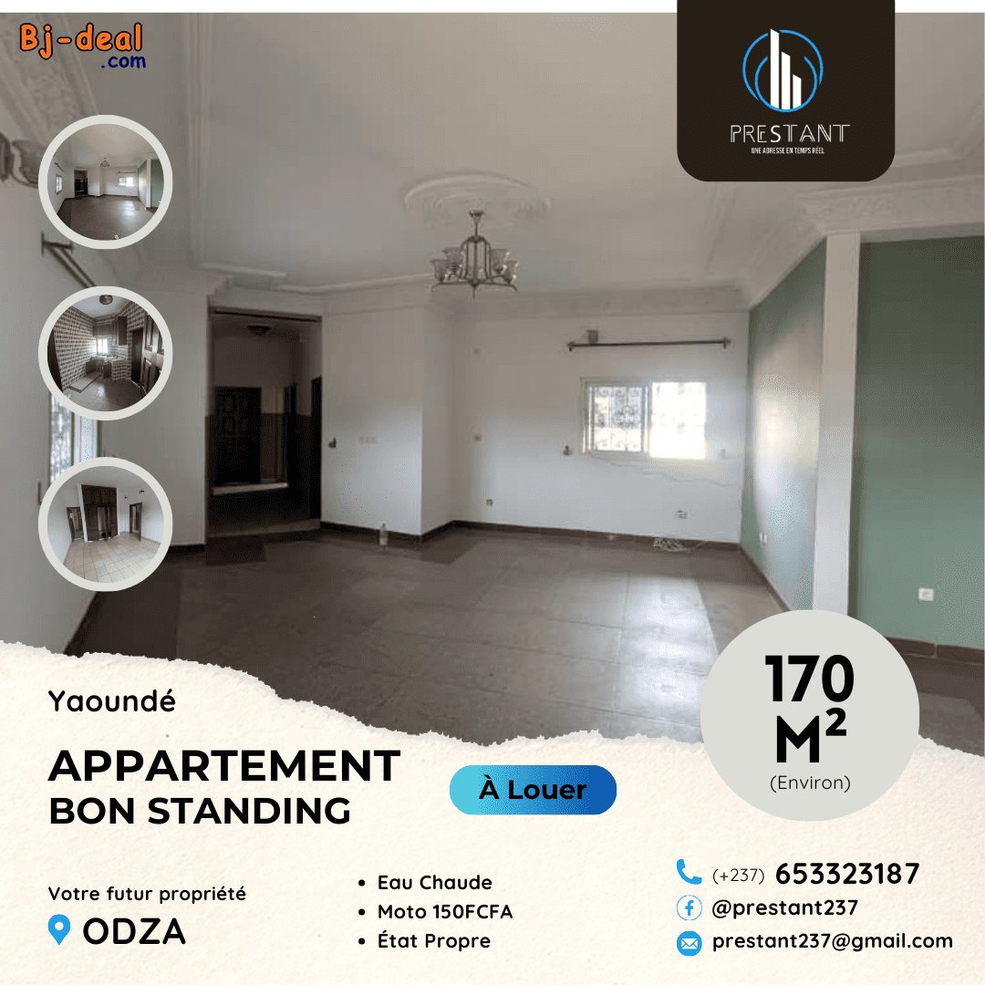 Image principale de Magnifique Appartement Bon Standing à louer à Odza