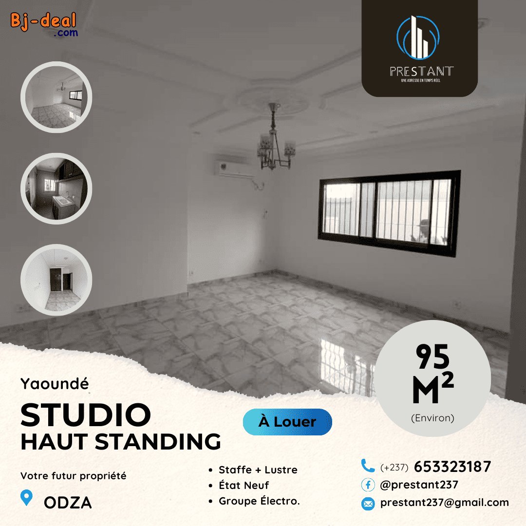 Main image of Somptueux Studio Haut Standing Neuf à louer à Odza