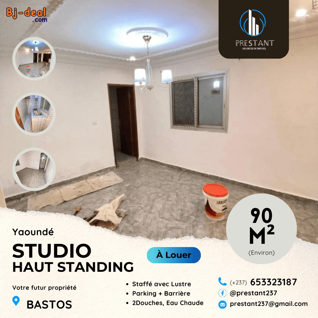 Main image of Somptueux Studio Haut Standing à louer à Bastos