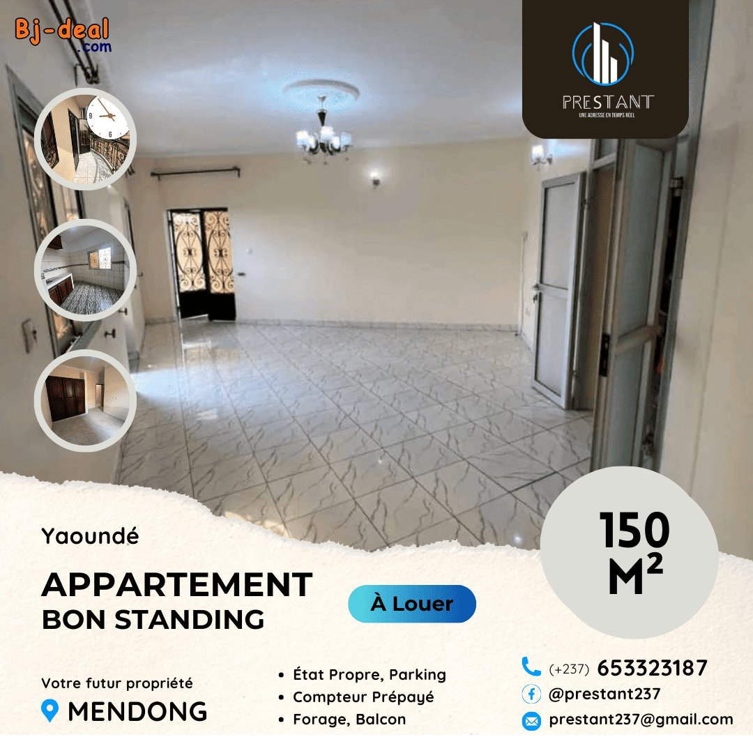 Main image of Magnifique Appartement Bon Standing à louer à Mendong