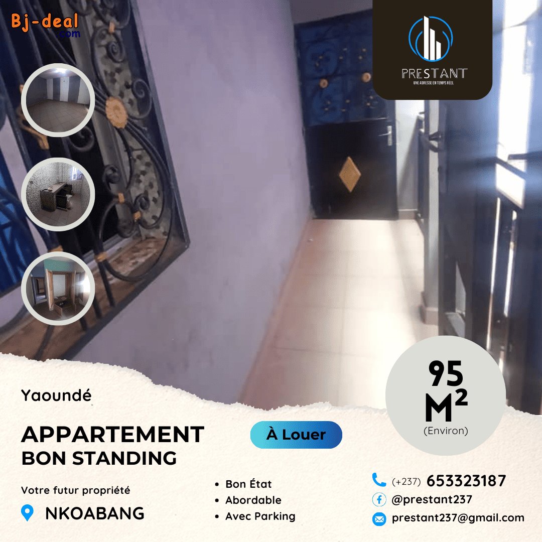 Image principale de Joli Appartement Bon Standing à louer à Nkoabang