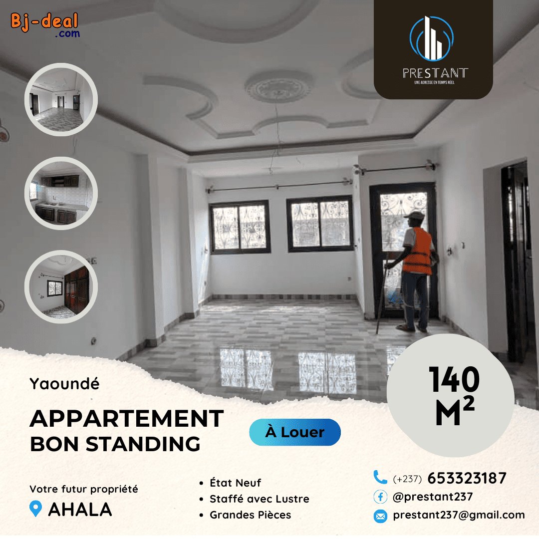 Image principale de Magnifique Appartement Bon Standing Neuf à louer à Ahala