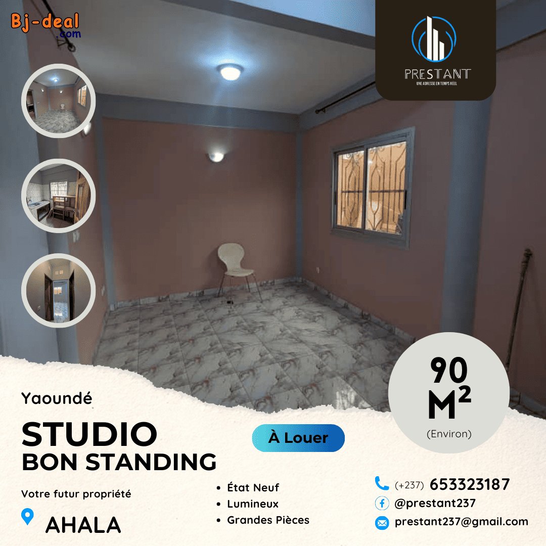 Image principale de Magnifique Studio Bon Standing Neuf à louer à Ahala