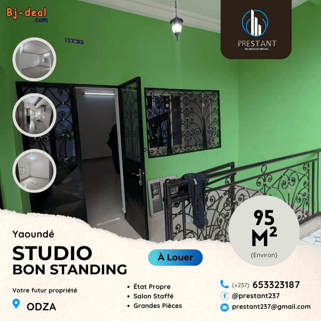 Image principale de Magnifique Studio Bon Standing à louer à Odza