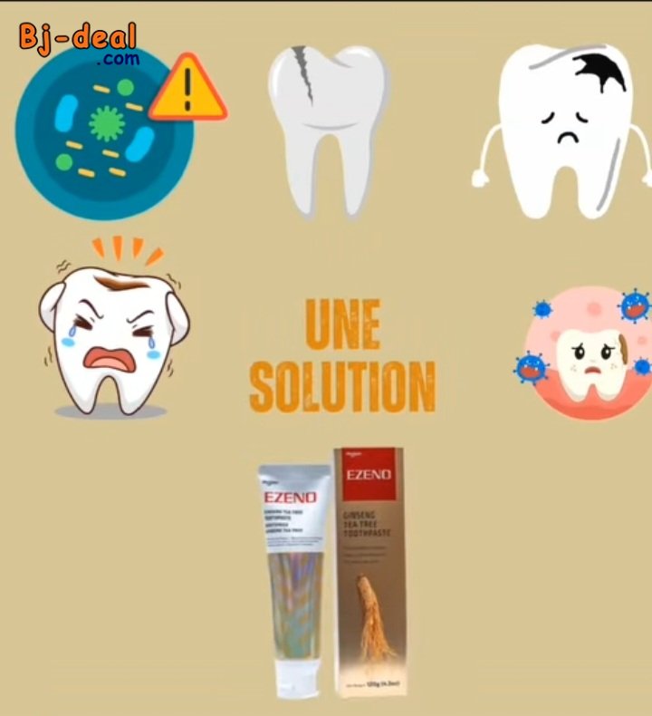 Image principale de DENTIFRICE EZENO AUX GINSENG ET A L ABRE A THÉ