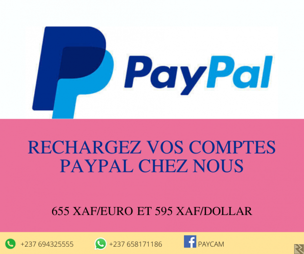 Image principale de recharges des comptes paypal