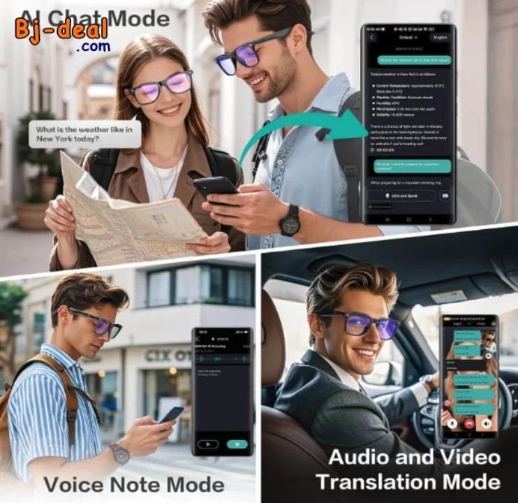 Image principale de Lunettes IA Camera Cachée