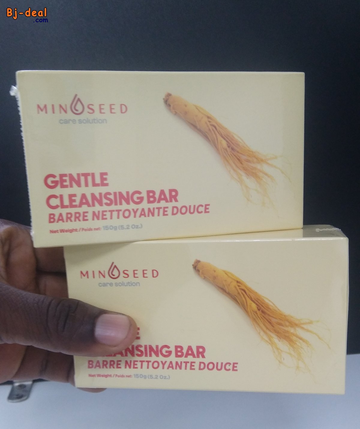 Image principale de SAVON MINOSEED BARRE NETTOYANTE AU GINSENG