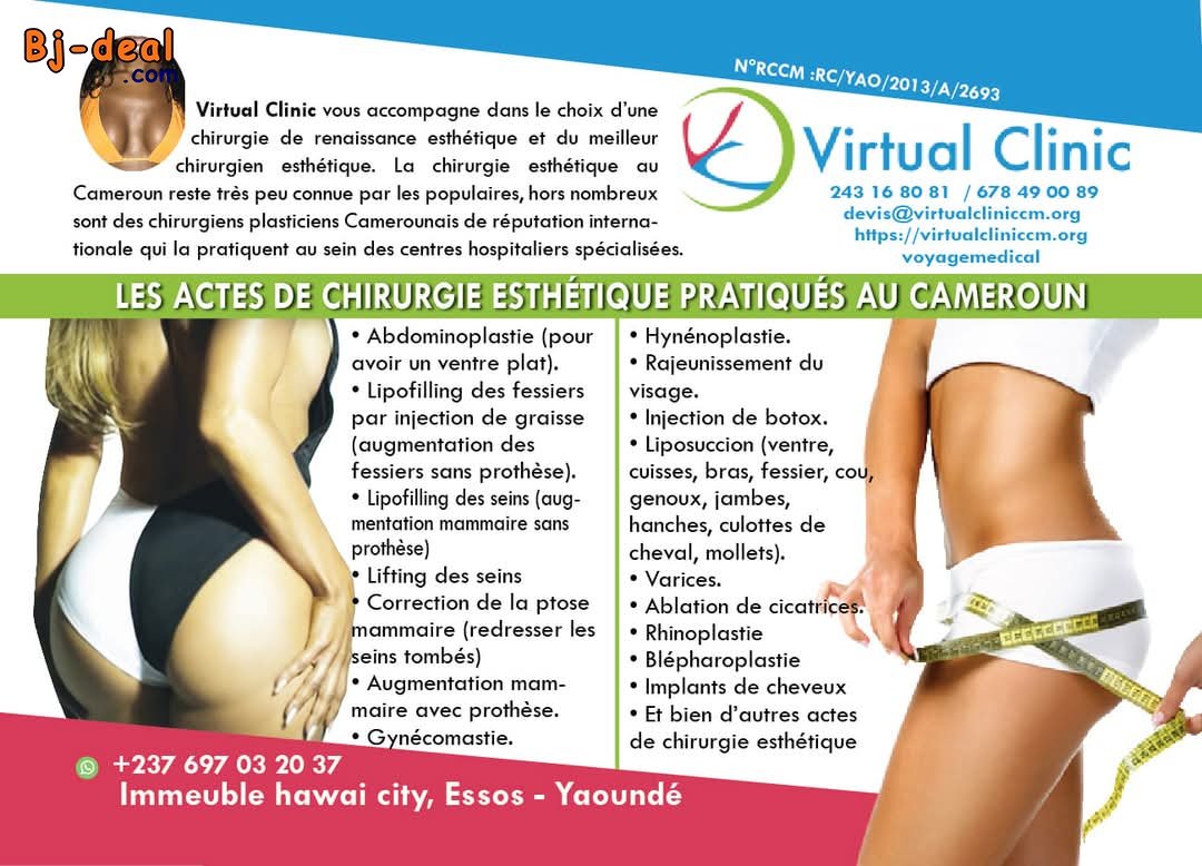 Main image of CHIRURGIE ESTHETIQUE AU CAMEROUN