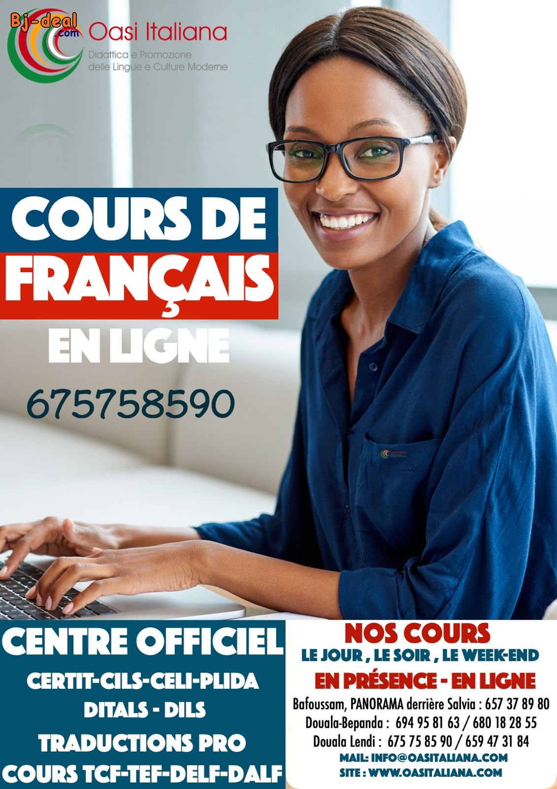 Image principale de COURS DE FRANÇAIS