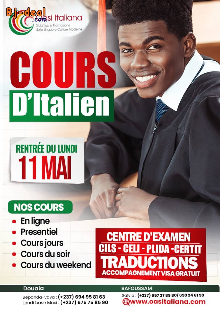 Image principale de NOUVELLE RENTRÉE COURS ITALIEN À OASI ITALIANA