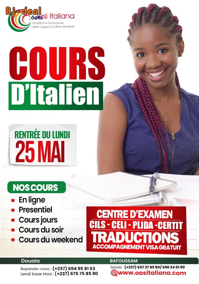 Image principale de COURS ITALIEN