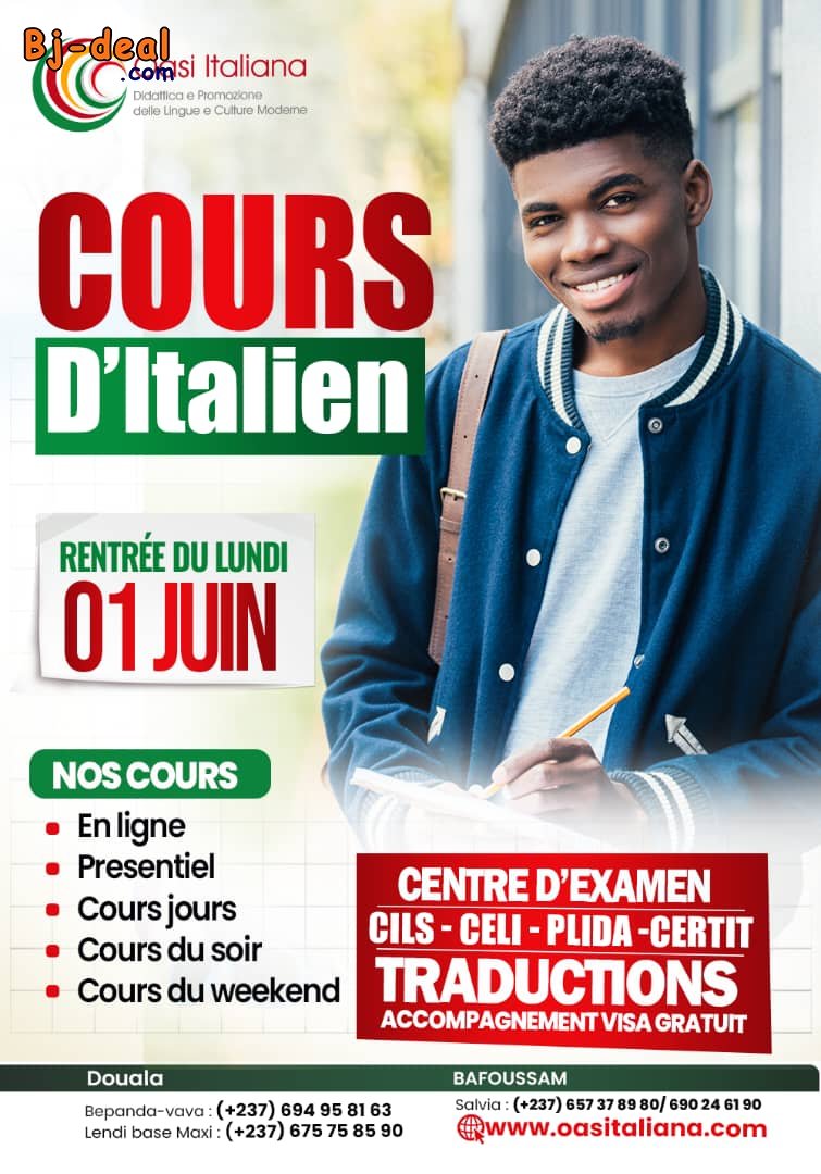 Image principale de Cours Italien à Oasi italiana