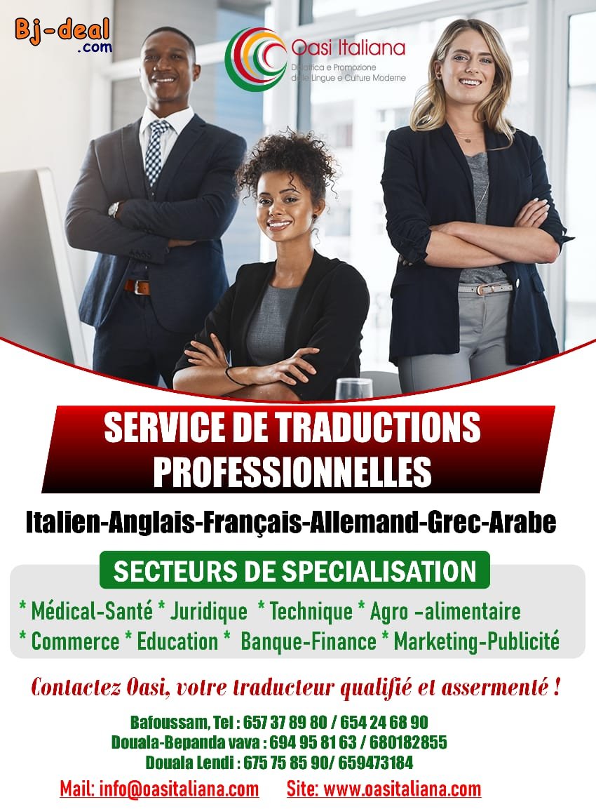 Image principale de SERVICE DE TRADUCTION PROFESSIONNELLE
