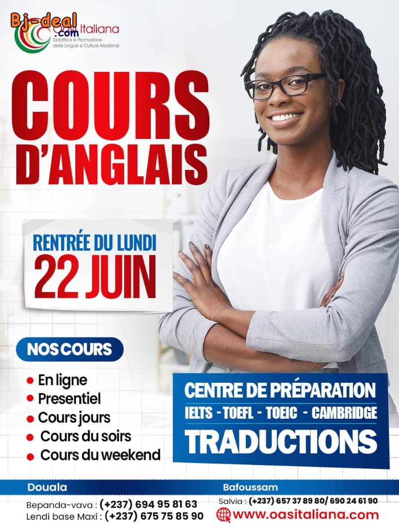 Image principale de Préparation TCF TEF IELTS TOEFL TOIEC CAMBRIDGE