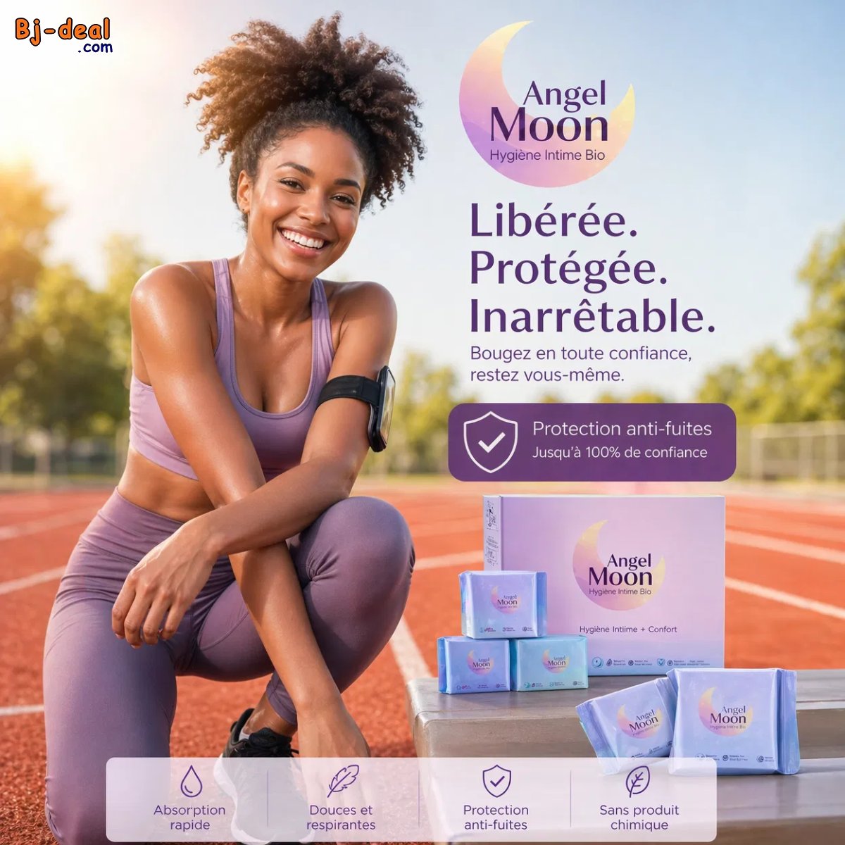 Image principale de ANGEL MOON SERVIETTE HYGIÉNIQUE THÉRAPEUTIQUE