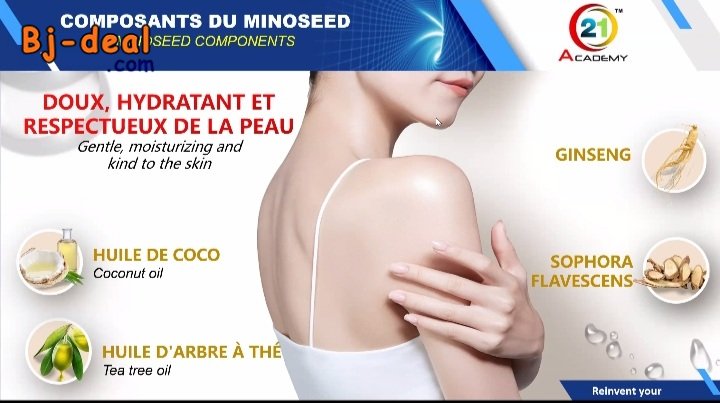 Image principale de SAVON MINOSEED BARRE NETTOYANTE AU GINSENG