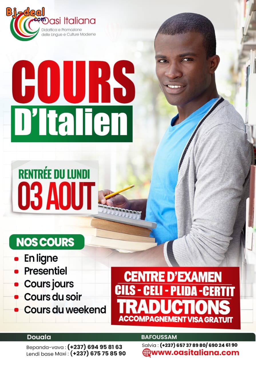 Image principale de Cours Italien à Oasi italiana