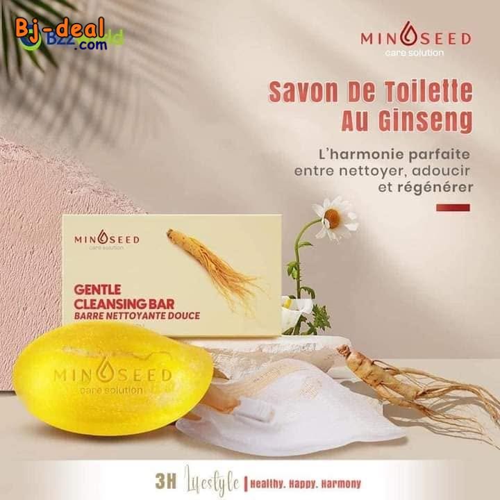 Image principale de Le savon MINOSEED pour une peau douce hydratée et éclatante