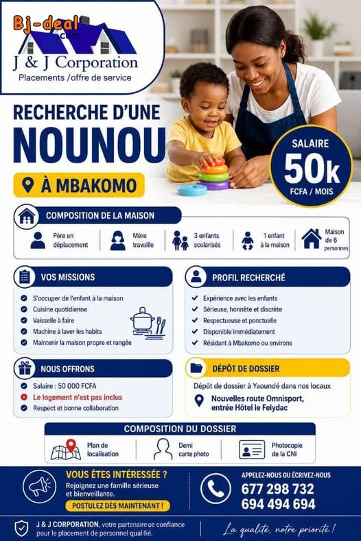 Image principale de besoin dune nounou