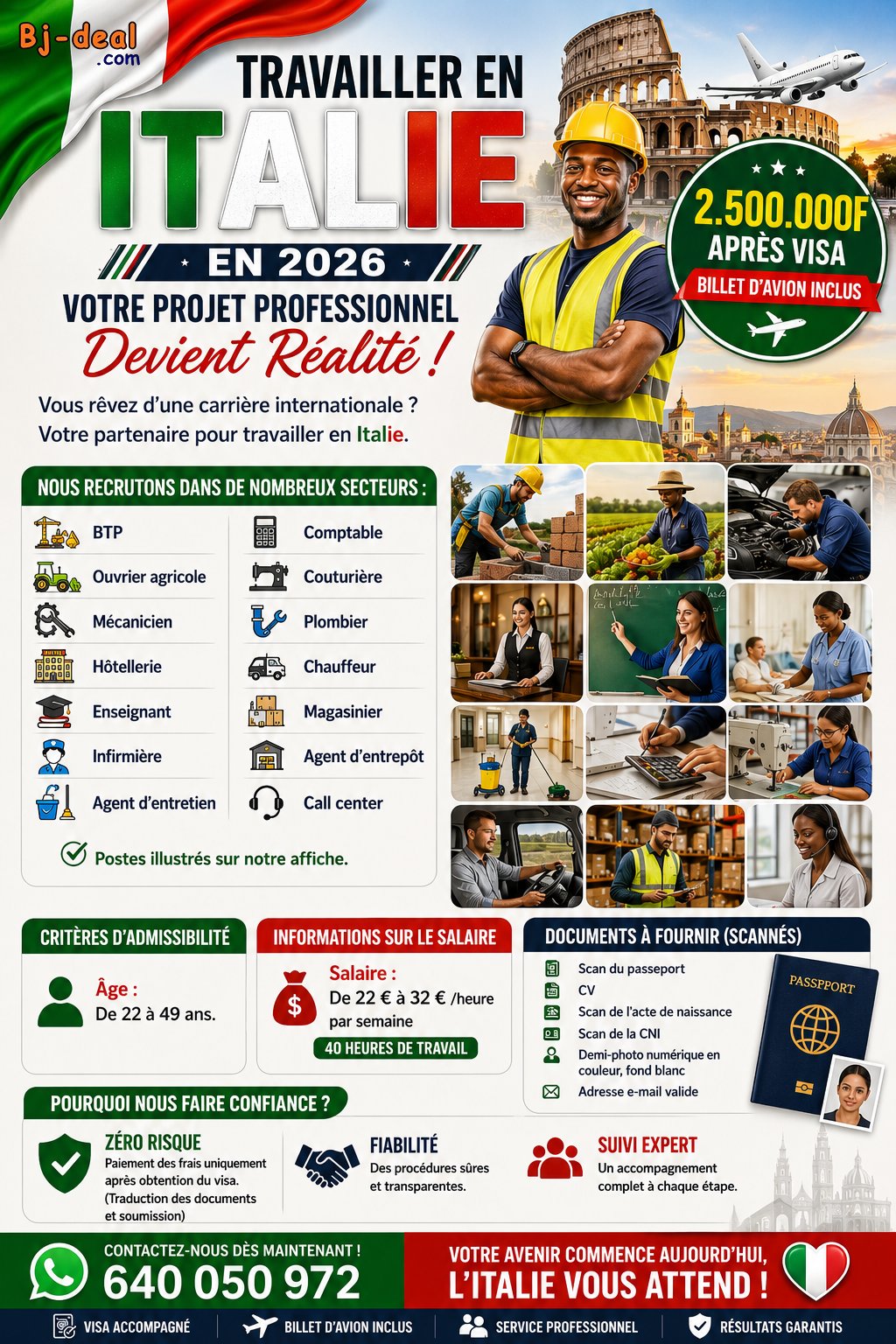 Main image of Travel and work in italy