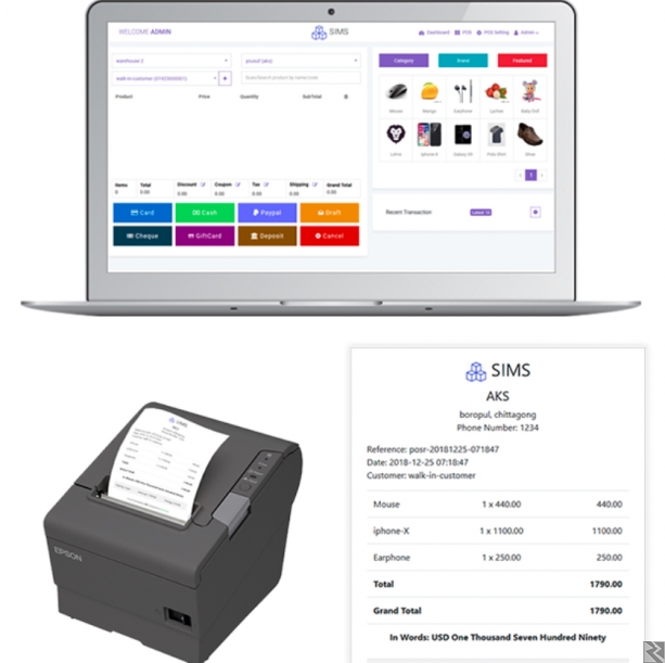 Image principale de Logiciel de caisse multiposte à  vendre