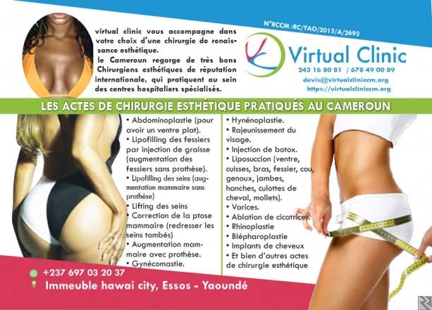 Image principale de chirurgie esthétique au Cameroun