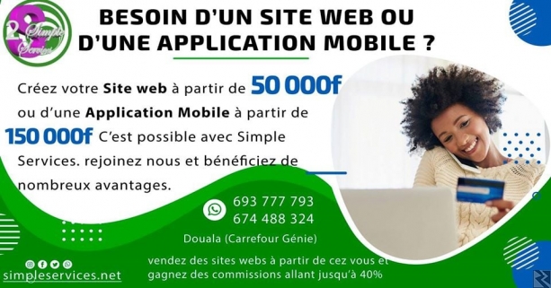 Image principale de Création de site web