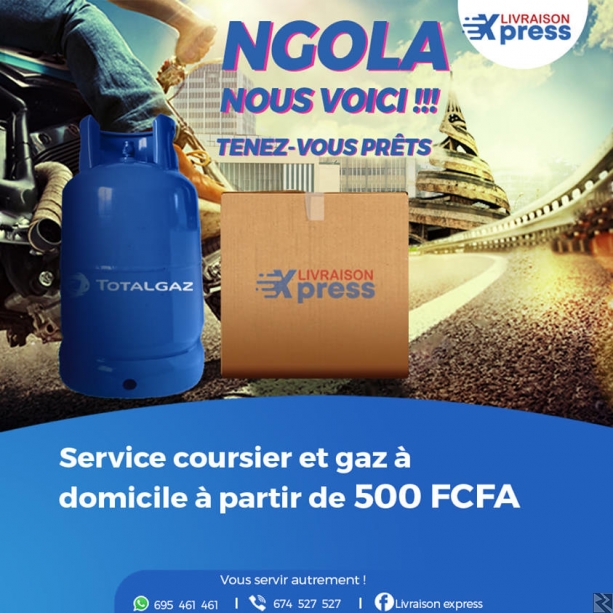 Main image of LIVRAISON DE GAZ A DOMICILE