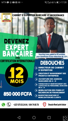 Image principale de Urgent Devenez Expert Bancaire Cadre Consultant