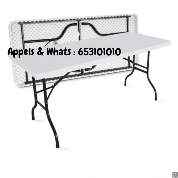 Main image of Tables pliante rectangulaire et mobile neuve