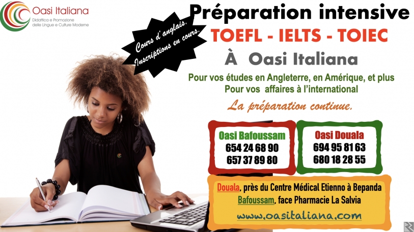 Main image of IELTS-TOEFL-TOIEC à  Bafoussam