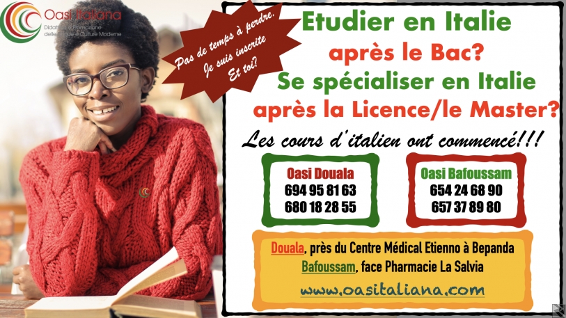 Main image of Étudier en Italie- Cours à  Bafoussam