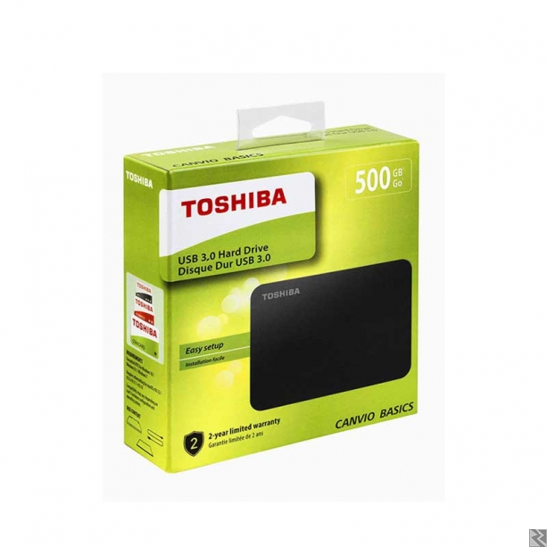 Image principale de TOSHIBA - Disque Dur Externe Canvio basics -500Go