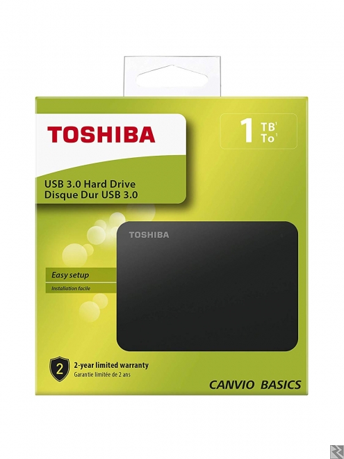Image principale de Toshiba Disque dur Externe Portable 1 To  neuf