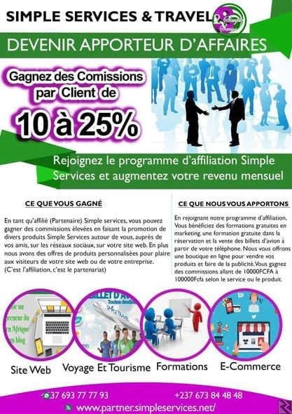 Image principale de partenaire d'affaire simple service