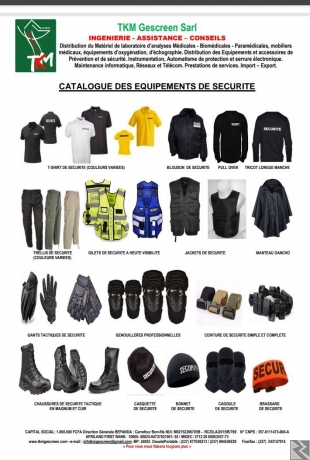 Image principale de équipement de protection et de sécurité