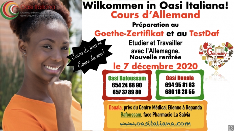 Main image of Cours allemand à  Douala et à  Bafoussam