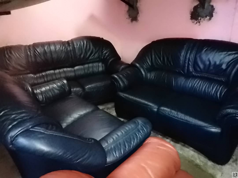 Image principale de salon en cuir