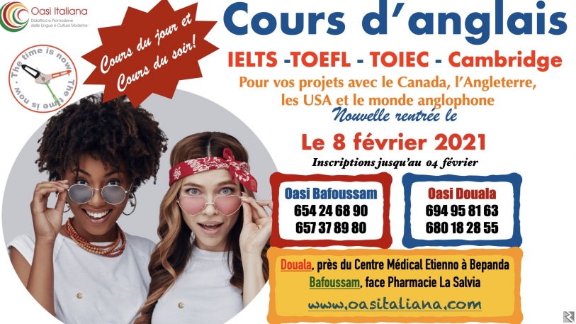 Main image of IELTS TOEFL TOIEC CAMBRIDGE A BAFOUSSAM ET  DOUALA