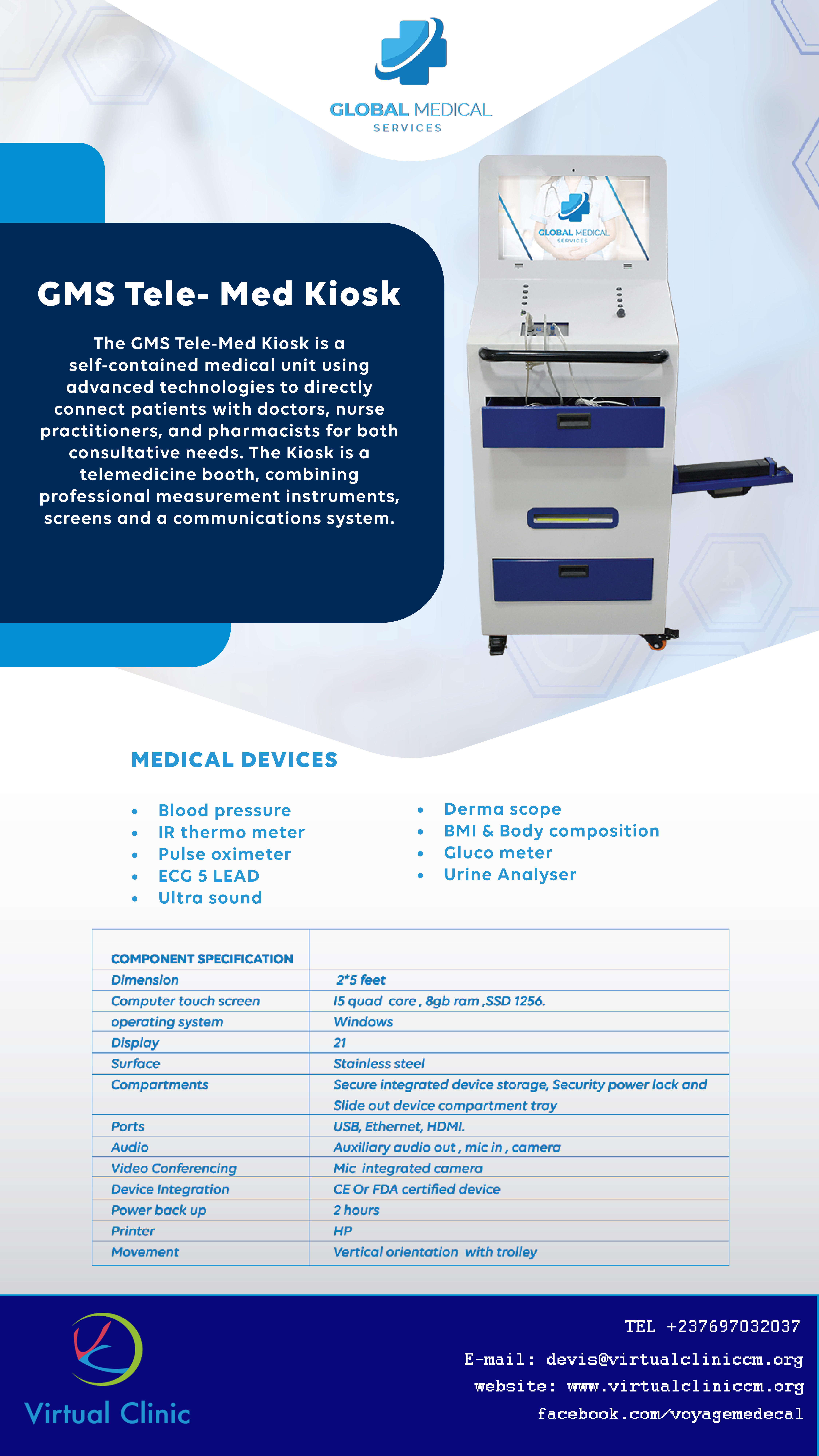 Image principale de kiosque télémédecine